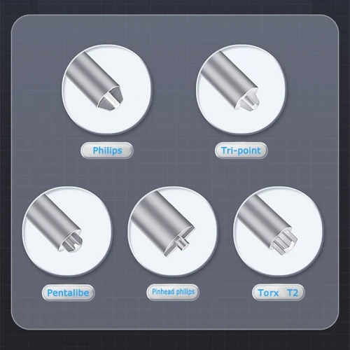 Screwdriver QIANLI GeekBar Hello Phillips Super Tactile Grip-type Precision Silent Dual-bearing Phone Repair Disassembly Tool