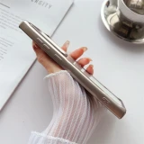 Funda de silicona suave transparente de lujo para Samsung Galaxy S24Ultra S24 S23 Plus Ultra S23FE cubierta a prueba de golpes