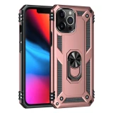 Shockproof Armor Bumper Case For iPhone 17 Air 16 15 14 Plus 13 12 11 Pro XR XS Max X 7 8 6 SE Finger Holder Magnetic Metal Ring Cover