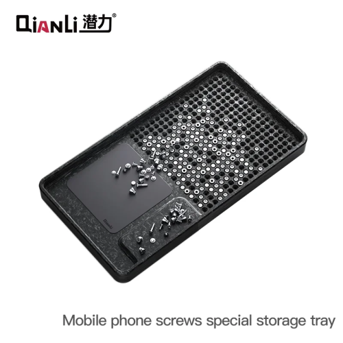 QIANLI Magnetic Mobile Phone Screws Special Storage Tray Magnets To Accurately Absorb Screw Box  Storage For Phone Repair Tools