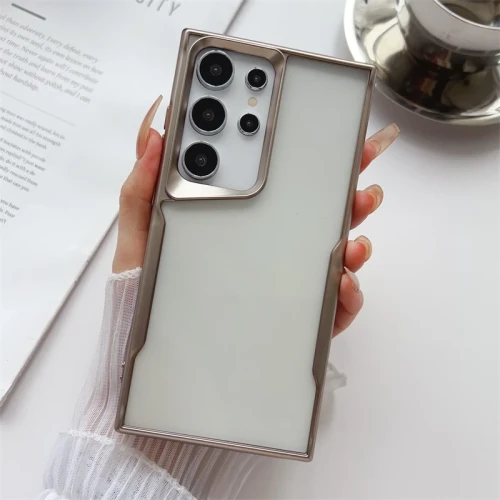 Funda de silicona suave transparente de lujo para Samsung Galaxy S24Ultra S24 S23 Plus Ultra S23FE cubierta a prueba de golpes