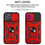 Slide Camera Lens Protector Armor Case For iPhone 17 Air 16 15 13 14 Plus 11 12 Pro Max Mini  Military Grade Bumpers Ring Cover