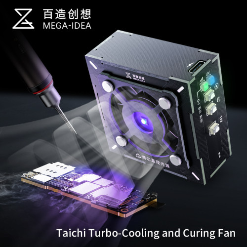 Qianli Mega idea Taichi Turbo Cooling Motherboard Heat Dissipation Repair Fast UV Curing Cooling Fan
