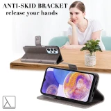Wallet Tree Embossing Flip Leather Case For Samsung Galaxy A13 A14 A15 A34 A51 A52 A53 A54 S24 Ultra S23 Plus S22 S21 S20 FE