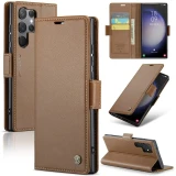 Luxury Magnetic Leather Wallet Card Phone Case For Samsung Galaxy S24 Ultra S23 Plus S22 S21 S20 FE Note 20 Flip Stand Cover Bag