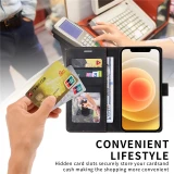 Leather Wallet Bag Phone Case For Samsung Galaxy S24+ S23 FE S22 Ultra S21 Plus S21FE S23FE 5G Luxury Flip Cover Card Slot 2024