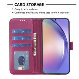 Wallet Four Leaf Cover Printed Magnetic Leather Case For Samsung Galaxy S24 S23 Ultra S22 S21 S20 FE S10 A71 A54 A51 A34 A14