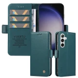 Magnetic Flip Stand Phone Case For Samsung Galaxy S24+ S23 FE S22 Plus S21 Ultra S21FE 5G Business Leather Wallet Cover Card Bag
