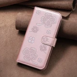 Wallet Four Leaf Cover Printed Magnetic Leather Case For Samsung Galaxy S24 S23 Ultra S22 S21 S20 FE S10 A71 A54 A51 A34 A14