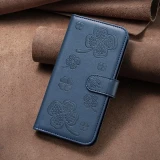 Wallet Four Leaf Cover Printed Magnetic Leather Case For Samsung Galaxy S24 S23 Ultra S22 S21 S20 FE S10 A71 A54 A51 A34 A14