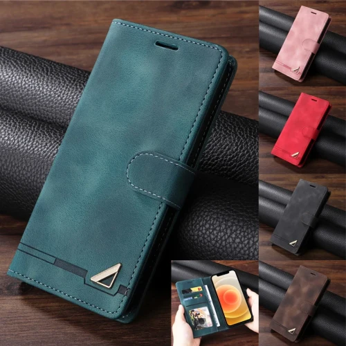Leather Wallet Bag Phone Case For Samsung Galaxy S24+ S23 FE S22 Ultra S21 Plus S21FE S23FE 5G Luxury Flip Cover Card Slot 2024