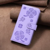Wallet Four Leaf Cover Printed Magnetic Leather Case For Samsung Galaxy S24 S23 Ultra S22 S21 S20 FE S10 A71 A54 A51 A34 A14