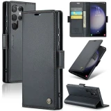 Luxury Magnetic Leather Wallet Card Phone Case For Samsung Galaxy S24 Ultra S23 Plus S22 S21 S20 FE Note 20 Flip Stand Cover Bag