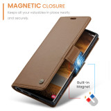Luxury Magnetic Leather Wallet Card Phone Case For Samsung Galaxy S24 Ultra S23 Plus S22 S21 S20 FE Note 20 Flip Stand Cover Bag