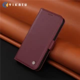 Magnetic Flip Stand Phone Case For Samsung Galaxy S24+ S23 FE S22 Plus S21 Ultra S21FE 5G Business Leather Wallet Cover Card Bag
