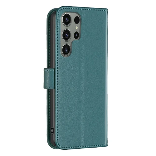 Leather Flip Wallet Case For Samsung S24 Cases Magnetic Card Slots Phone Cover For Samsung Galaxy S24+ S23 FE S22 Ultra S24 Plus