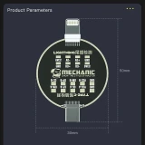MECHANIC T810 Mobile Phone Tail Plug Test Board Detachable for Iphone Android Lightning TYPE-C No Charging Fault Detection