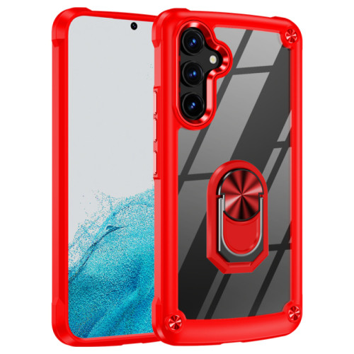 Luxury Transparent Phone Case For Samsung Galaxy S24 S23 S22 S21 Ultra Plus S20FE 5G A12 A14 4G 5G A15 Silicone Protective Cover