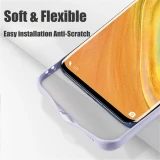 Matte Black Transparent Shockproof Case For Samsung Galaxy S24 S23 S22 S21 Ultra Plus A34 A54 5G Luxury Camera Protective Cover