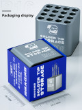 Solder Tip Storage MECHANIC R16 Multi-storage 16 Hole Position for C115 C112 C245 T12 Soldering Iron Tips Organizer Holds Up