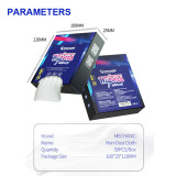 MECHANIC 50PCS Ultra-fine Dust Cleaning Cloth with Tissue Drawer Dsign Water and Dust Absorption Static-free Wiping Cloth