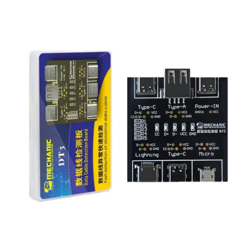 MECHANIC DT3 Data Cable Detection Board Test PCB Board For iOS Android USB Type-C Lightting Date Cable On-Off Detection Tool