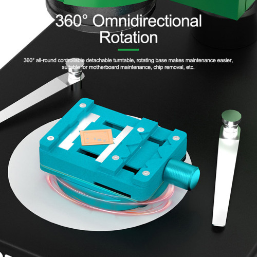 RELIFE 360° Rotation Mini Fixture For Motherboard Chip BGA IC Tin Planting PCB Multi-function Clamp Removal Phone Repair Tools