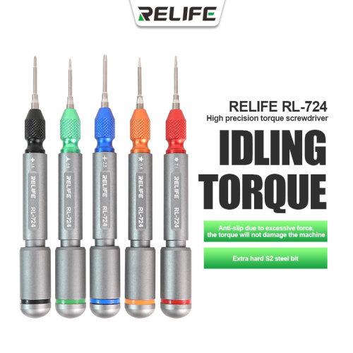 RELIFE RL-724 High-Precision Torque Screwdriver Disassembling Phone Equipment Maintenance Tool Torque Strong Magnetic Adsorption