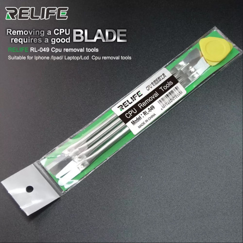 RELIFE RL-049 Dedicated Disassembly Knife For Phone Motherboard Chip CPU Cutter Ultra-Thin Wear-Resistant Removal Repair Tools
