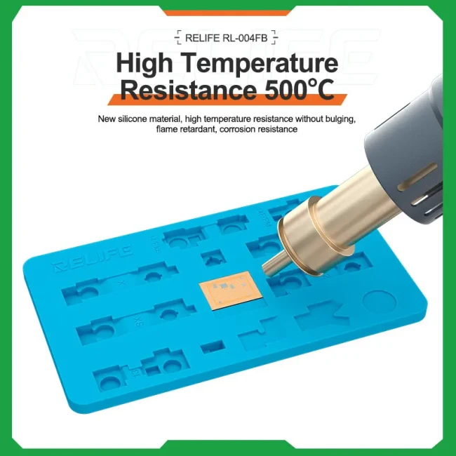 RELIFE RL-004FB Dot Matrix Repair Multifunctional Silicone Pad Suitable for Chip Insulation Repair Pad Clamp Pad Repair Tool