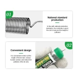 RELIFE RL-444 0.8mm Soldering Wire for Mobile Phone Battery Nickel Sheet Welding Repair Hand Tools