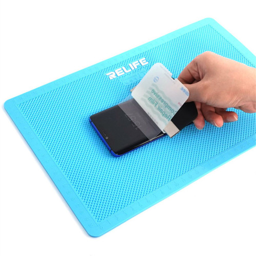 RELIFE RL-004D  Multi-Function Working Pad for Mobile Phone Flat Watch Repair  Heat Insulation Washable Anti-Skid Silicone Mat