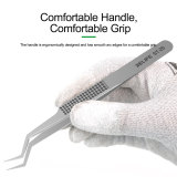 RELIFE ST-20 3D Tweezers High Precision Flying Line Super Hard Tweezer for Planting Tin IC Chip Phone Repair Forceps Tools