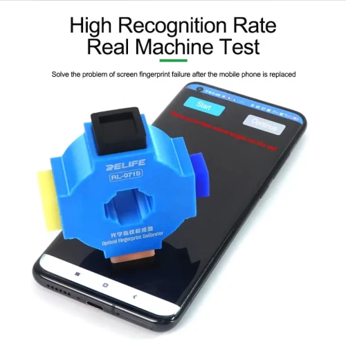 RELIFE RL-071B Android Fingerprint Calibrator for XIAOMI HUAWEI VIVO Phone Optical Fingerprint Calibrator Tool