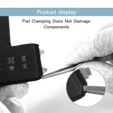 RELIFE ST-13 Precision Flat Tip Tweezers High Hardness Clamp Tightly Anti-magnetic Adsorption Phone Repair Tools