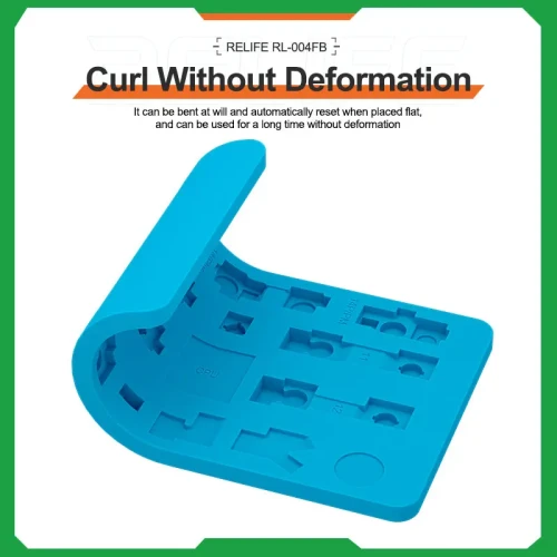 RELIFE RL-004FB Dot Matrix Repair Multifunctional Silicone Pad Suitable for Chip Insulation Repair Pad Clamp Pad Repair Tool