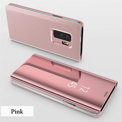 Luxury Smart Case For Samsung Galaxy S23 Ultra S22 S21 S20 S10 S9 S8 Plus S23 FE S24 Plus Mirror Leather Smart Flip Suppor Cover