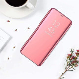 Luxury Smart Case For Samsung Galaxy S23 Ultra S22 S21 S20 S10 S9 S8 Plus S23 FE S24 Plus Mirror Leather Smart Flip Suppor Cover