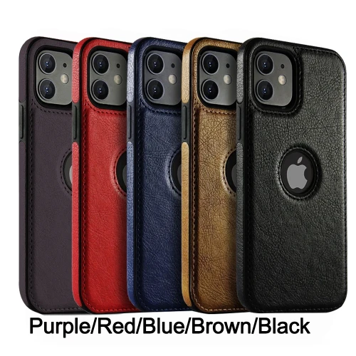 Ultra Thin Slim Business Leather Cover For iPhone 16 15 14 13 12 11 Pro Max XS XR X 7 8 Plus SE 2022 2023 Shockproof Phone Case