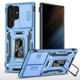 For Samsung Galaxy S23 S21 FE S24 S22 Ultra Plus A54 A34 A15 Phone Case with Metal Ring Kickstand Holder Rugged Protective Cover
