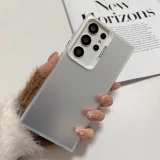 Frosted Anti Fall Phone Case for Samsung Galaxy S24 Ultra S23 S21 FE S22 S20 Plus A34 A54 A14 A54 Fall Protection Silicone Cover