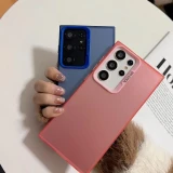 Frosted Anti Fall Phone Case for Samsung Galaxy S24 Ultra S23 S21 FE S22 S20 Plus A34 A54 A14 A54 Fall Protection Silicone Cover
