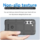 Luxury Silicone Shield Phone Case Suitable For Samsung Galaxy Note20Ultra S21 S23 FE S22 S24 Ultra Plus Shockproof Rear Cover