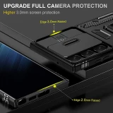 For Samsung Galaxy S23 S21 FE S24 S22 Ultra Plus A54 A34 A15 Phone Case with Metal Ring Kickstand Holder Rugged Protective Cover