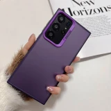 Frosted Anti Fall Phone Case for Samsung Galaxy S24 Ultra S23 S21 FE S22 S20 Plus A34 A54 A14 A54 Fall Protection Silicone Cover