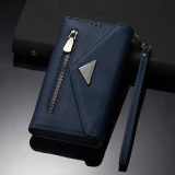 Wallet Multifunctional Leather Case With Shoulder Strap For Samsung Galaxy S23 S22 Ultra S21 Plus S20 FE S10E S9 S8 Note 20 10