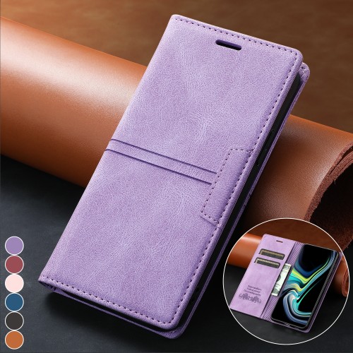 Leather Flip Wallet Case for for iPhone 16 15 14  Pro Max 13 11 12 XS Max XR X 8 7 6 Plus SE Mini Magnetic Cards Holder Phone Cover