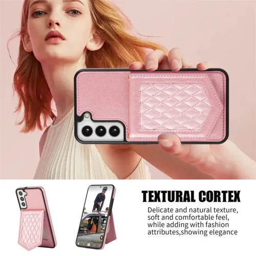 Shoulder Strap Flip Leather Phone Case For Samsung Galaxy S24 Ultra S23 FE S22 S21 S20 Plus A14 A54 A13 A53 Wallet Card Cover
