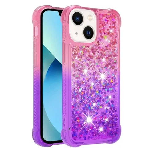 Glitter Flash Gradient Case For Apple iPhone 15 14 13 12 11 Pro Max 15 14 Plus 13 12 Mini 6 6S 7 8 Plus XR X XS Max Phone Cover