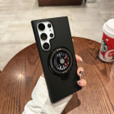 Invisible Holder For Magsafe Case For Samsung S23 S23Pro S23Ultra S24 S24Pro S24Ultra Spinning Top Plating Matte